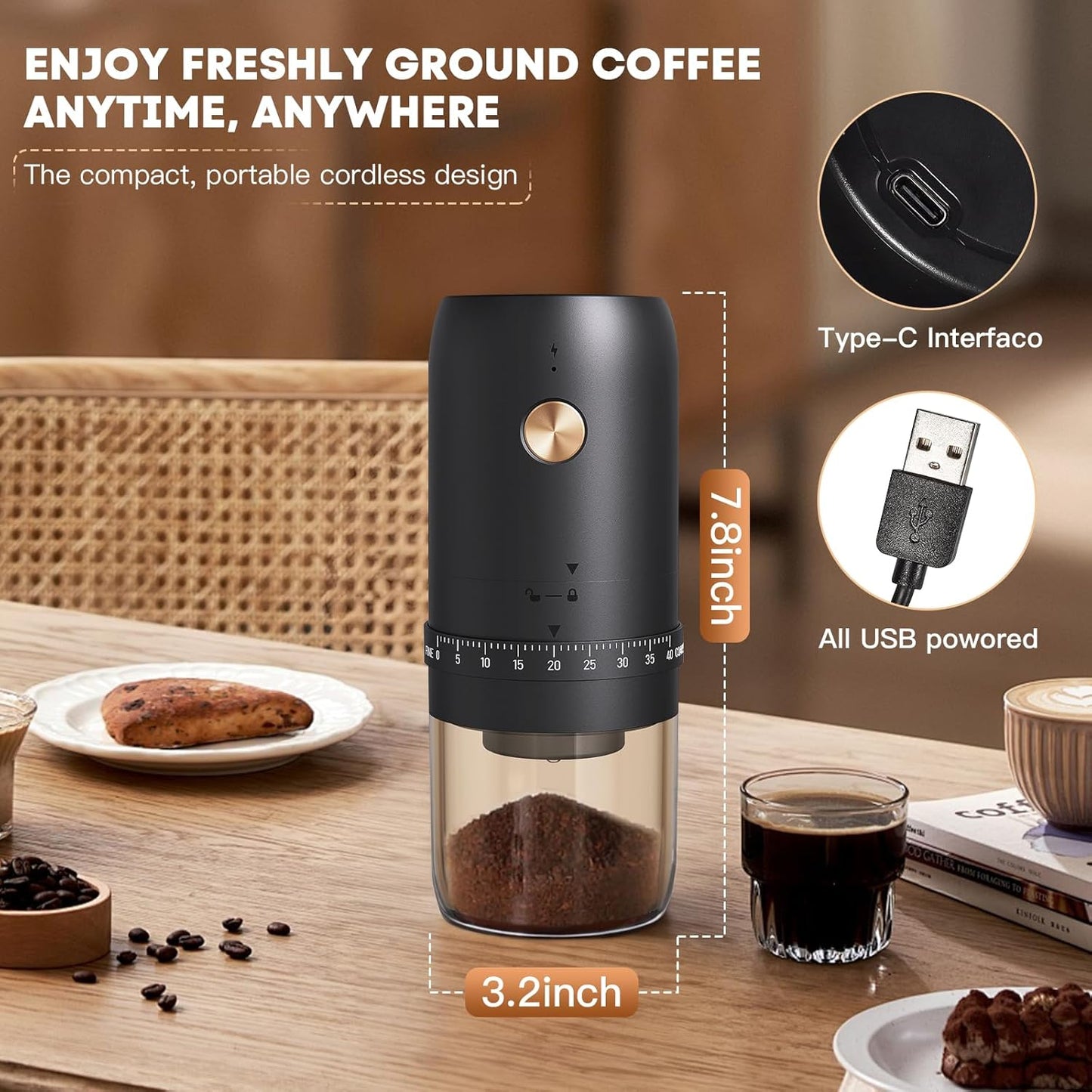 Pulsepresso Portable Coffee Burr